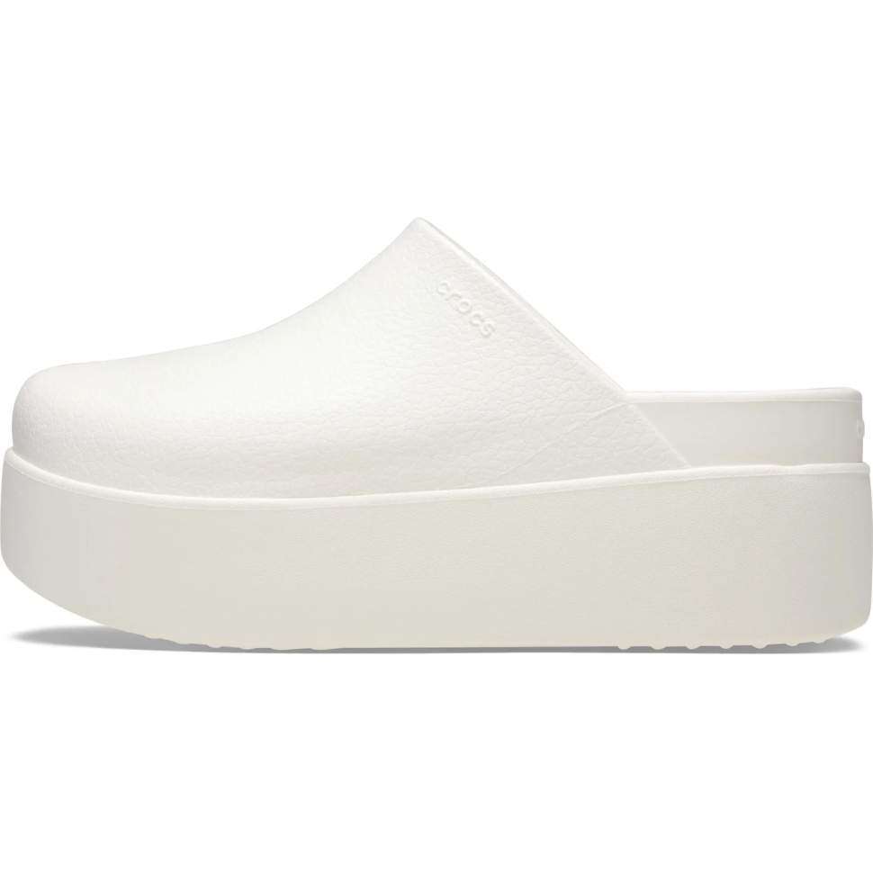 Жіночі шльопанці Crocs Dylan Platform Clog Chalk — фото 7