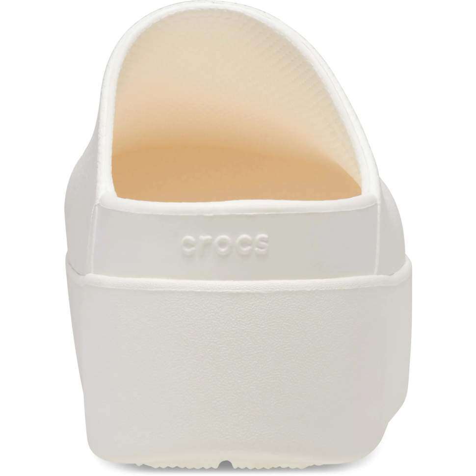 Жіночі шльопанці Crocs Dylan Platform Clog Chalk — фото 9