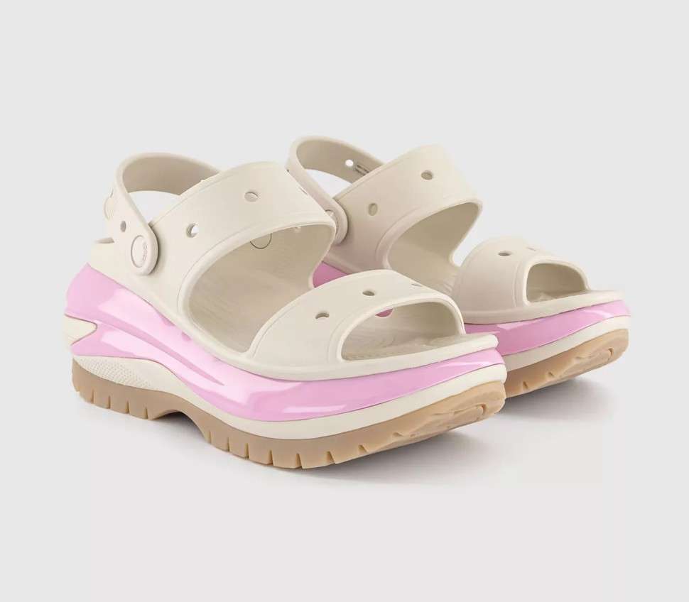 Жіночі Сандалі Crocs Mega Crush Tonal Sandal stucco
