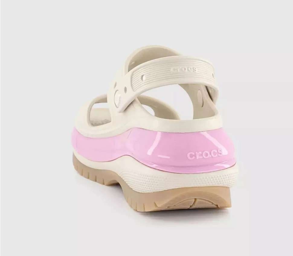 Жіночі Сандалі Crocs Mega Crush Tonal Sandal stucco — фото 5