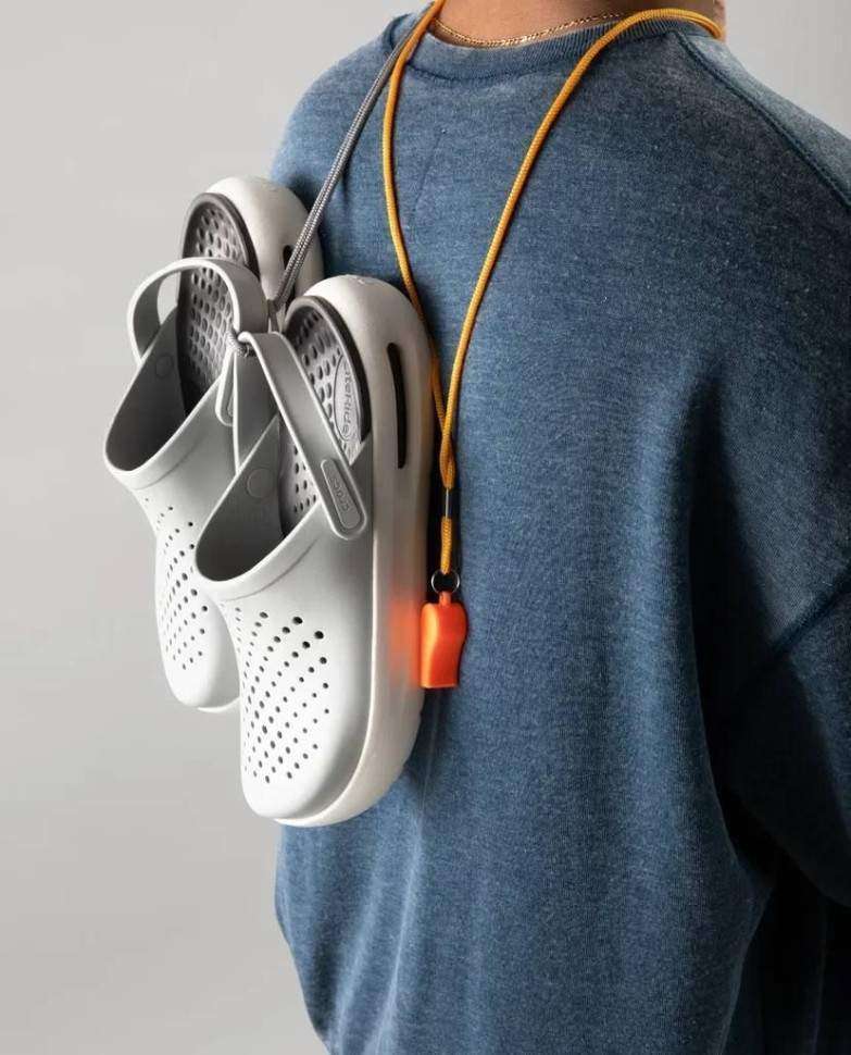 Чоловічі Crocs Ємоушн Клог Сірі InMotion Clog Atmosphere — фото 5