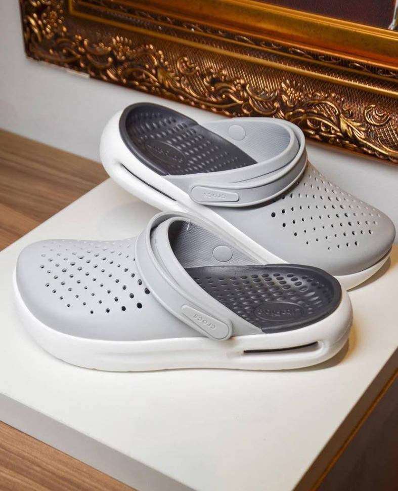 Чоловічі Crocs Ємоушн Клог Сірі InMotion Clog Atmosphere — фото 6