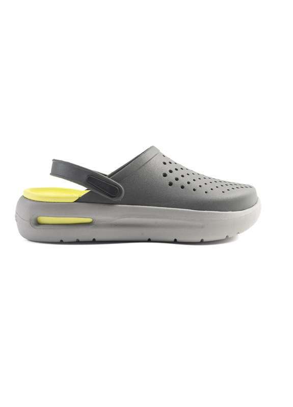 Crocs Лайтрайд Клог Ємоушен Сірі InMotion Clog Grey/Light Green — фото 5