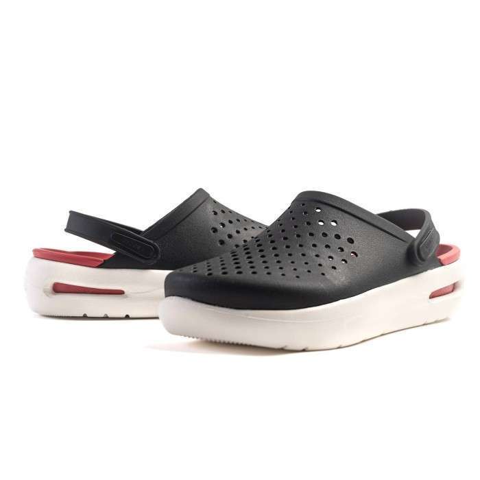 Crocs Ємойшн Клог Чорні з Червоним InMotion Clog Red/black — фото 11