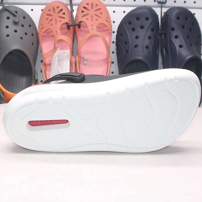 Crocs Ємойшн Клог Чорні з Червоним InMotion Clog Red/black — фото 3