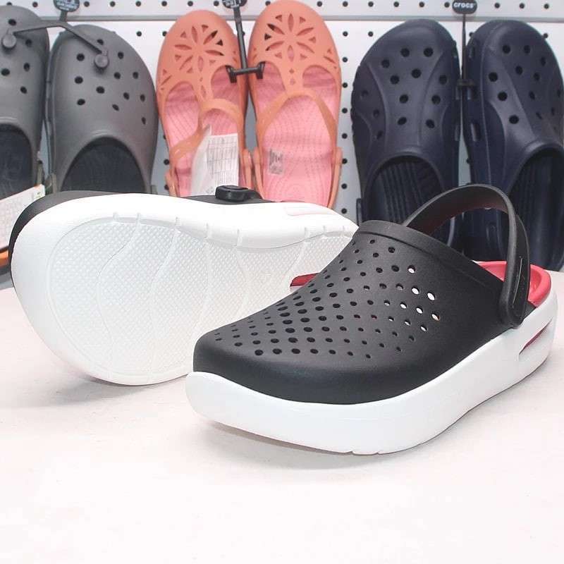 Crocs Ємойшн Клог Чорні з Червоним InMotion Clog Red/black — фото 6