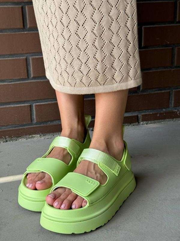 Жіночі UGG Сандалі Світло Зелені Goldenglow Sandals Light green — фото 2