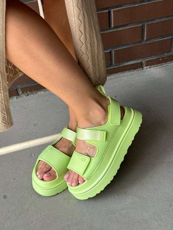 Жіночі UGG Сандалі Світло Зелені Goldenglow Sandals Light green — фото 3