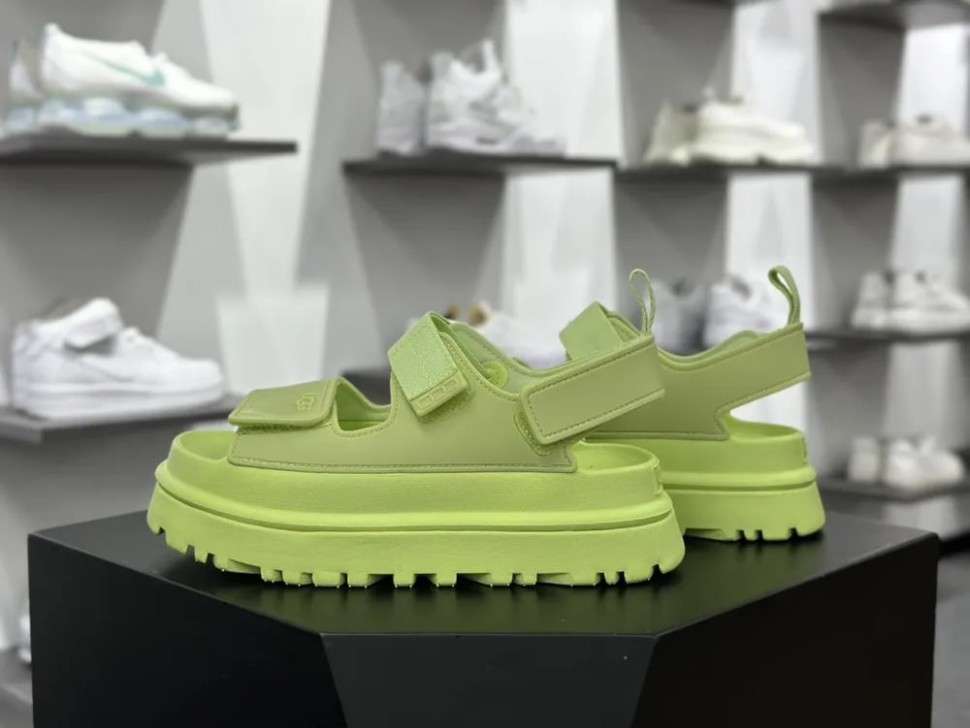 Жіночі UGG Сандалі Світло Зелені Goldenglow Sandals Light green — фото 4