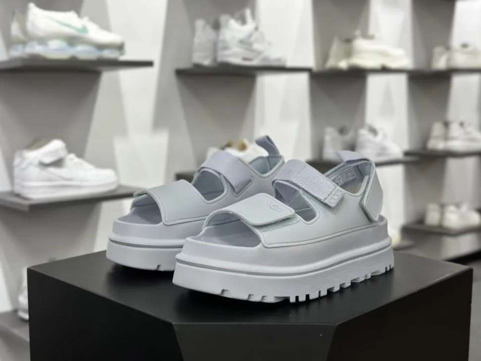 Жіночі UGG Сандалі Світло Блакитні Goldenglow Sandals Blue/White — фото 1