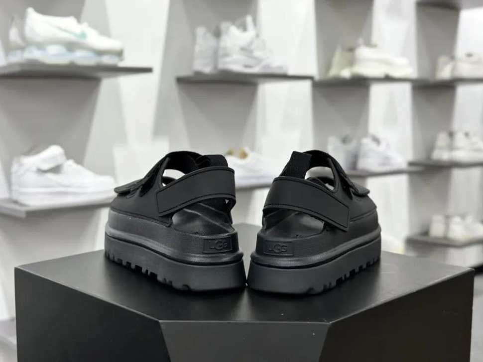 Жіночі UGG Сандалі Світло Чорні Goldenglow Sandals Black — фото 3