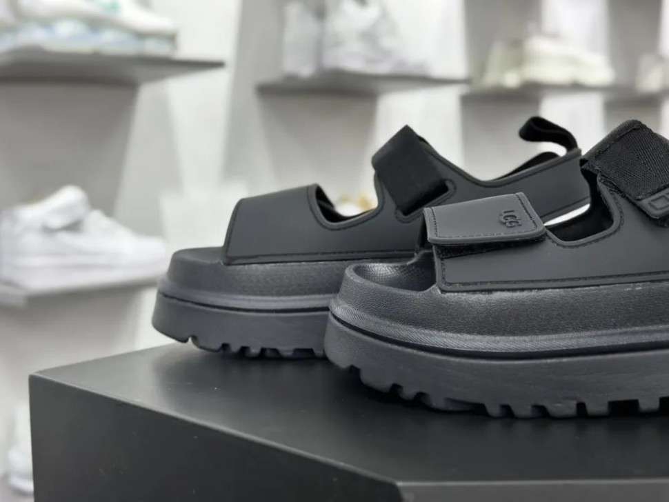 Жіночі UGG Сандалі Світло Чорні Goldenglow Sandals Black — фото 7