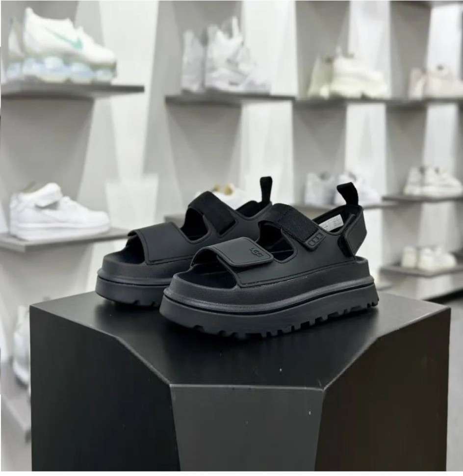 Жіночі UGG Сандалі Світло Чорні Goldenglow Sandals Black — фото 8