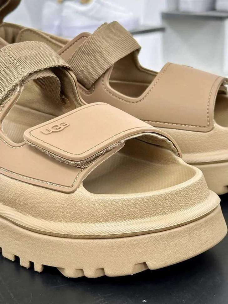 Жіночі UGG Сандалі Світло Коричневі Goldenglow Sandals Brown — фото 6