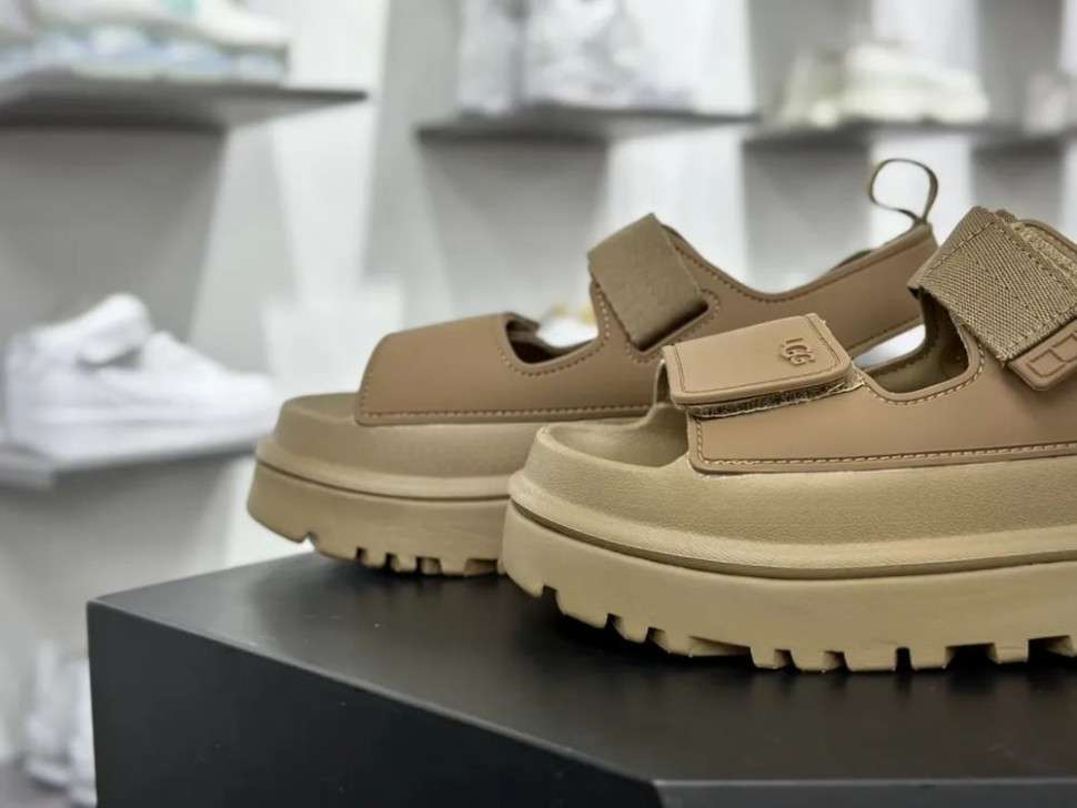 Жіночі UGG Сандалі Світло Коричневі Goldenglow Sandals Brown — фото 8