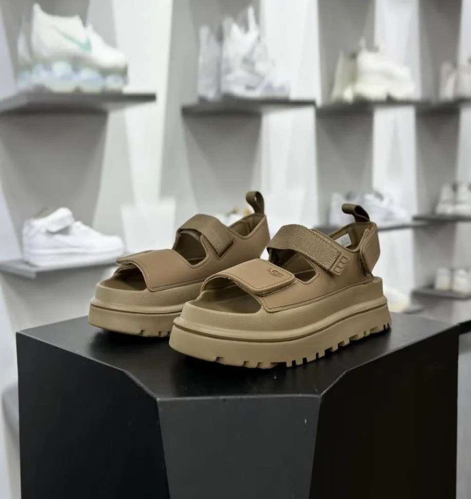 Жіночі UGG Сандалі Світло Коричневі Goldenglow Sandals Brown — фото 10