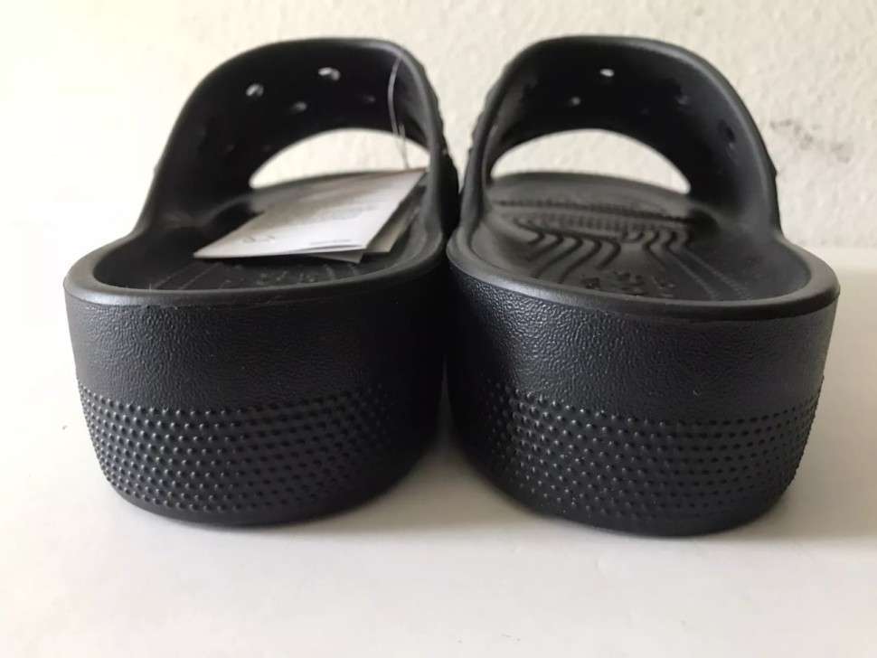 Жіночі шльопанці Crocs Slade Geometric Black — фото 9