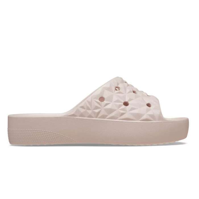 Жіночі шльопанці Crocs Slade Geometric Bone — фото 12