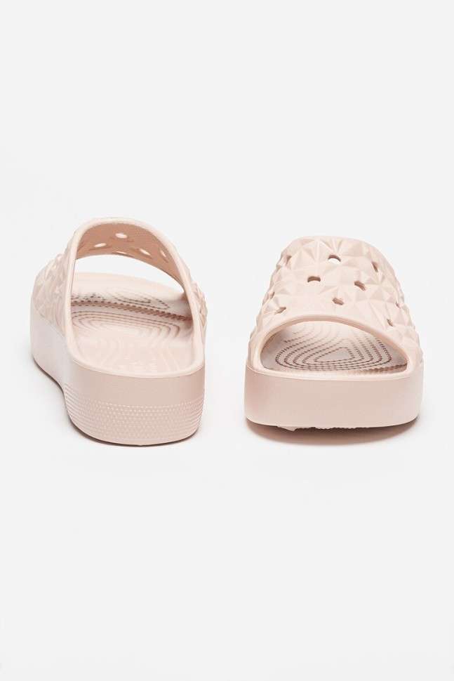Жіночі шльопанці Crocs Slade Geometric Bone — фото 4