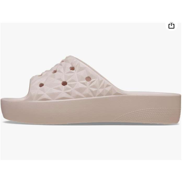 Жіночі шльопанці Crocs Slade Geometric Bone — фото 8