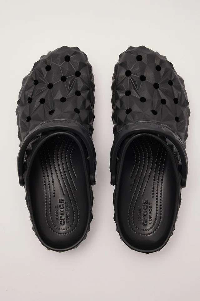 Crocs Геометрік Чорні Geometric Clog Black — фото 6