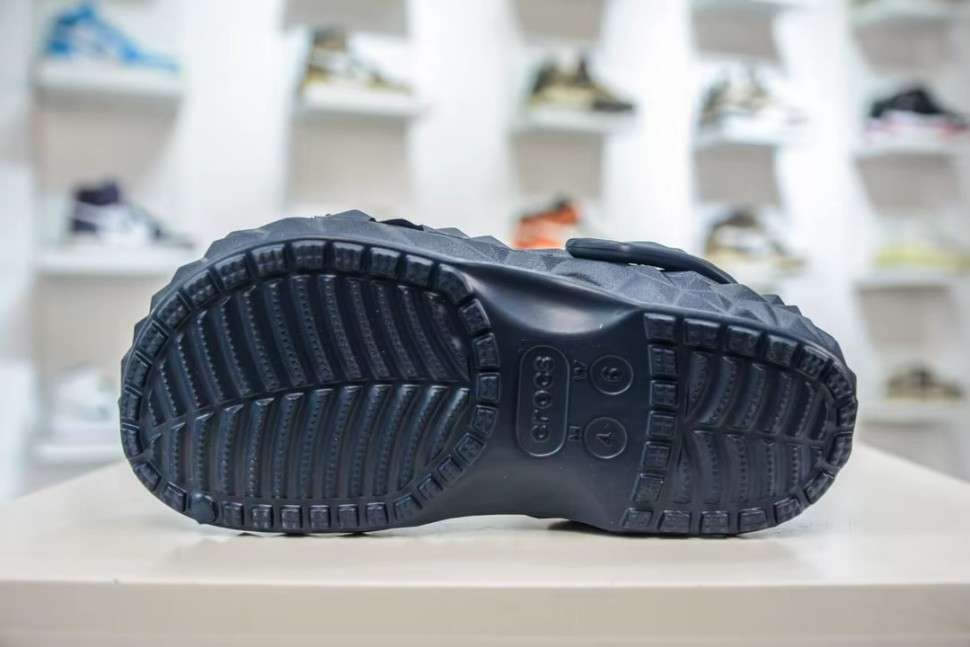Жіночі Crocs Класік Клог Геометрія Сині Geometric Clog Navy — фото 14