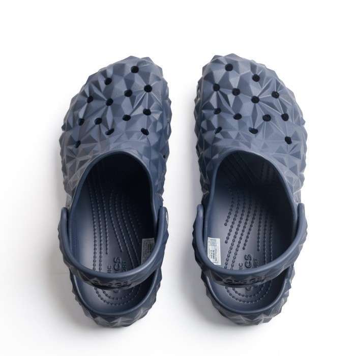 Жіночі Crocs Класік Клог Геометрія Сині Geometric Clog Navy — фото 4