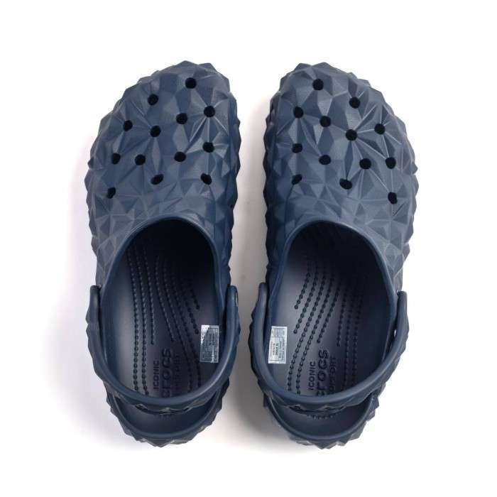 Жіночі Crocs Класік Клог Геометрія Сині Geometric Clog Navy — фото 6
