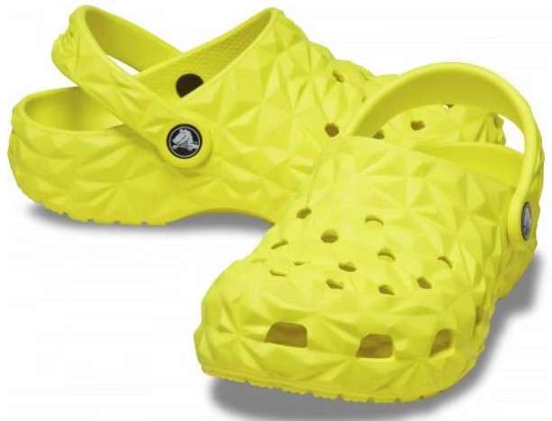 Жіночі Crocs Geometric Clog Lemon — фото 1