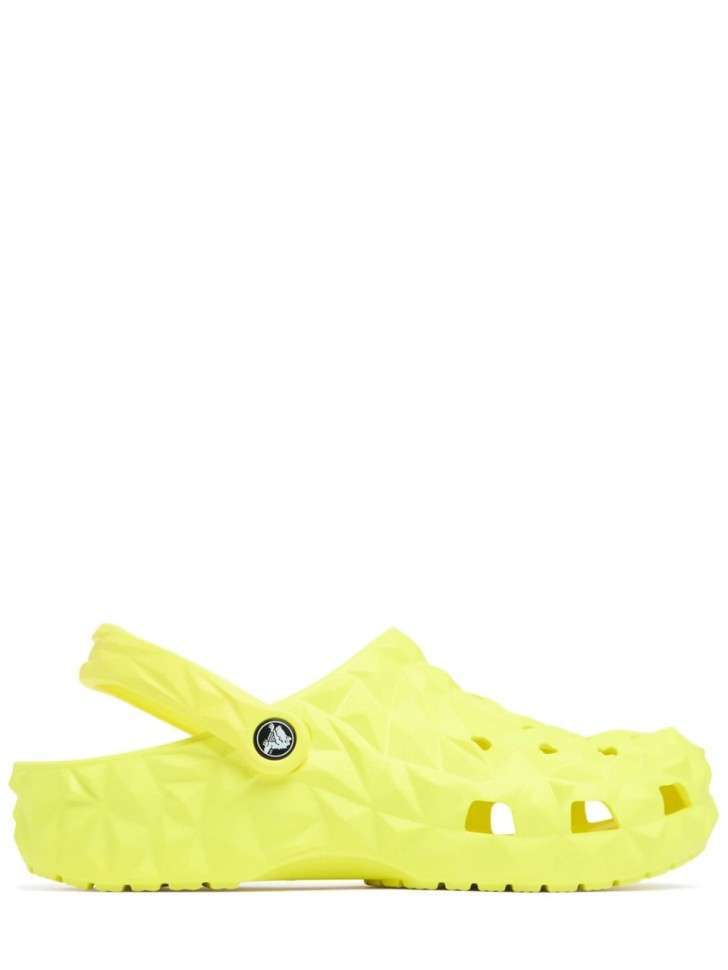 Жіночі Crocs Geometric Clog Lemon — фото 4