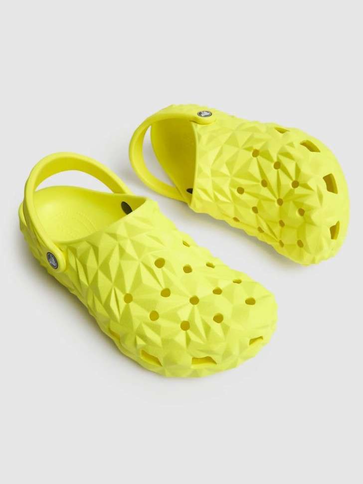 Жіночі Crocs Geometric Clog Lemon — фото 6