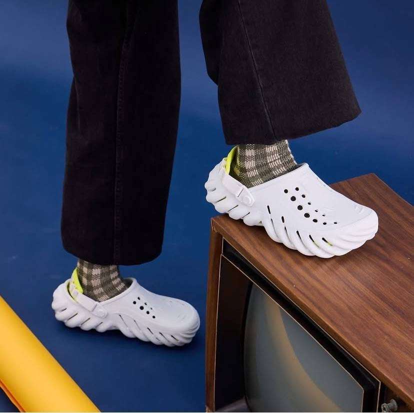 Чоловічі Crocs Єхо Клог Сірі Echo Clog Moonlight — фото 2