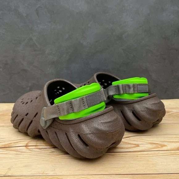 Чоловічі Crocs Echo Sandstorm Clog Coffee/Multi — фото 5