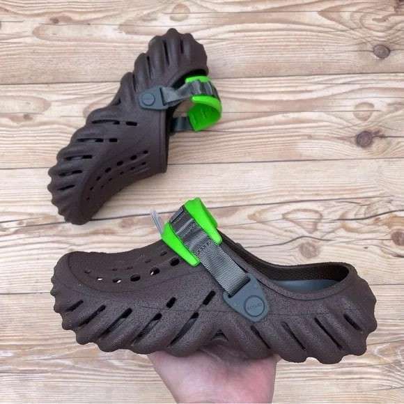 Чоловічі Crocs Echo Sandstorm Clog Coffee/Multi — фото 10