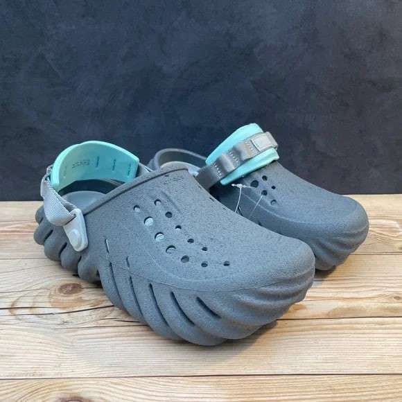 Чоловічі Crocs Echo Clog Sandstorm Slate Grey/Multi — фото 6