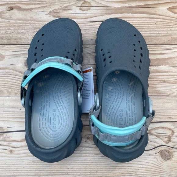 Чоловічі Crocs Echo Clog Sandstorm Slate Grey/Multi — фото 8