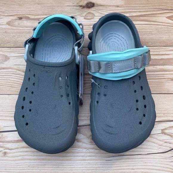 Чоловічі Crocs Echo Clog Sandstorm Slate Grey/Multi — фото 9