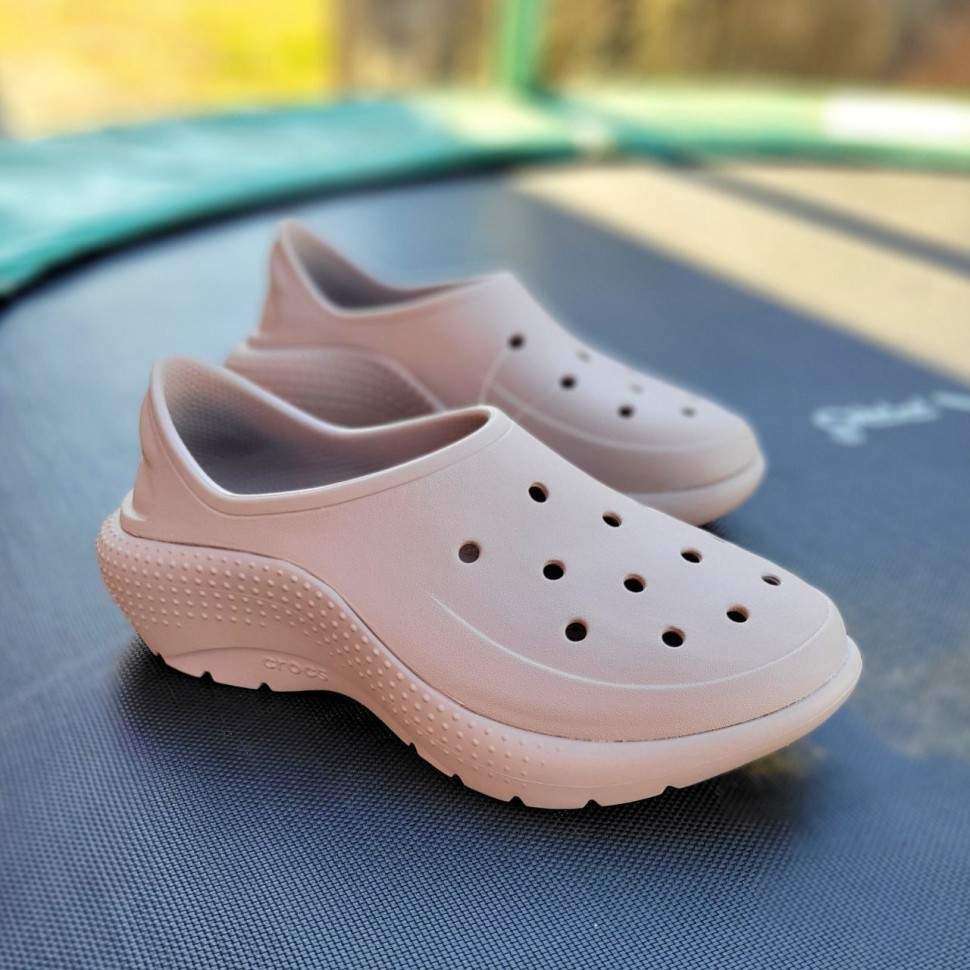 Жіночі кросівки Crocs Classic Sneaker Taupe — фото 5