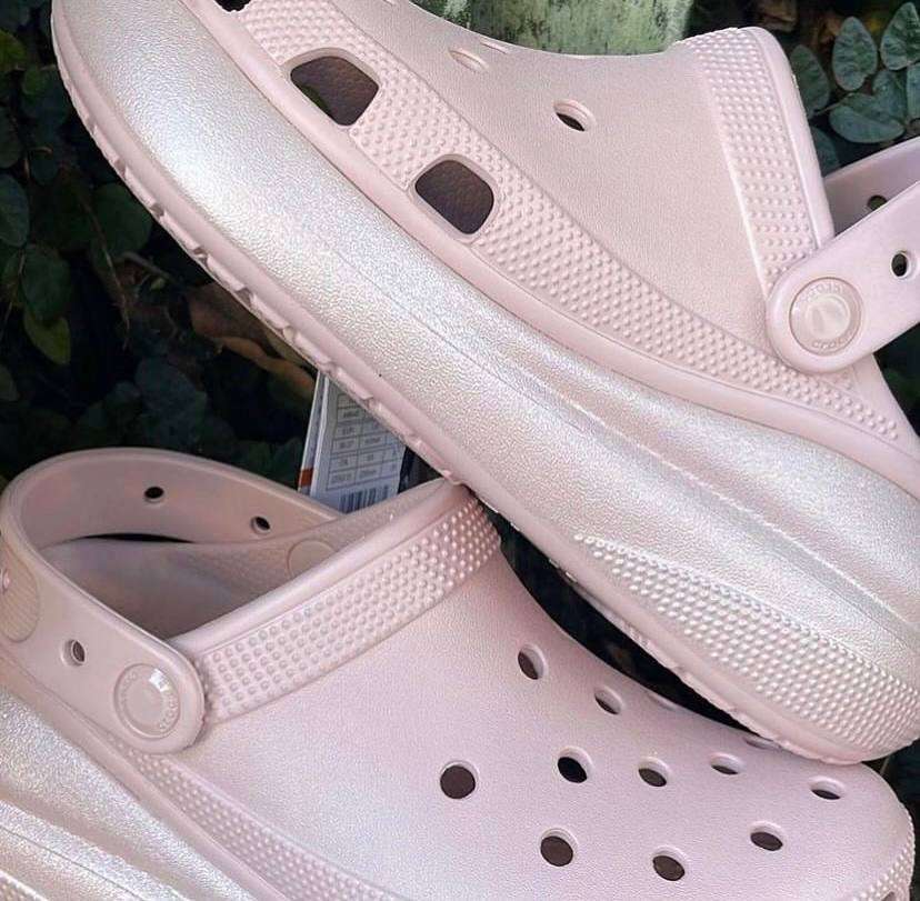 Жіночі Crocs Crush Shimmer Clog Pink Clay — фото 5