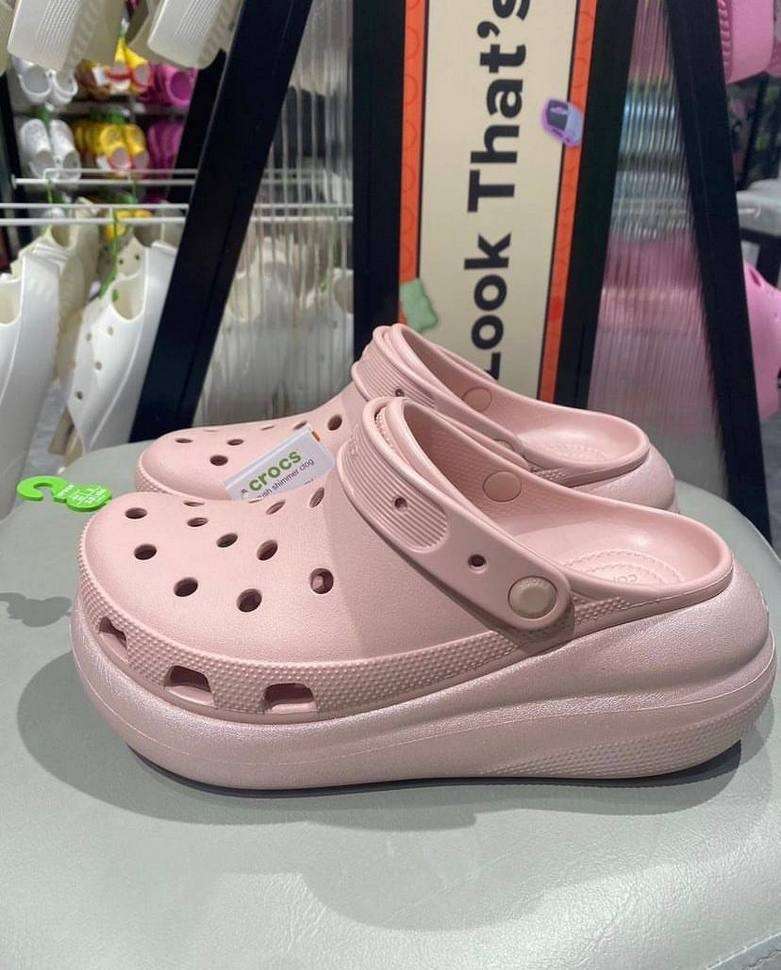 Жіночі Crocs Crush Shimmer Clog Pink Clay — фото 7