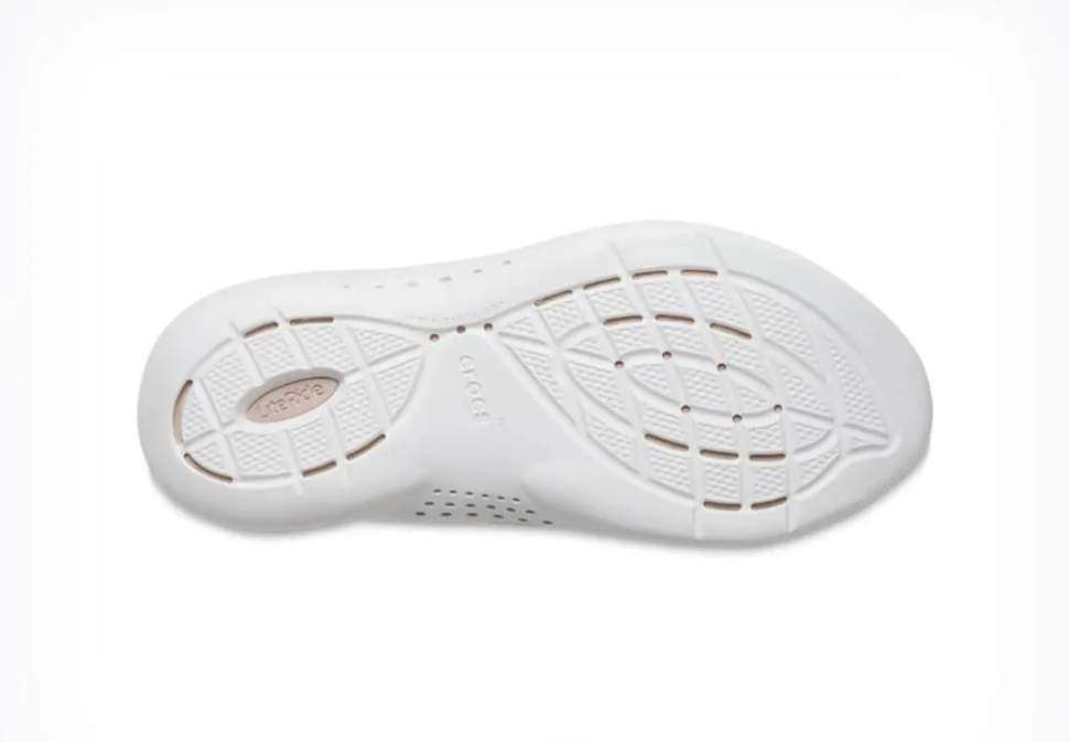 Дитячі Crocs-кросівки для дівчинки Crocs Literide 360 Pacer Pink Clay/White — фото 12