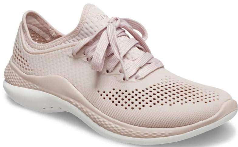 Дитячі Crocs-кросівки для дівчинки Crocs Literide 360 Pacer Pink Clay/White — фото 5