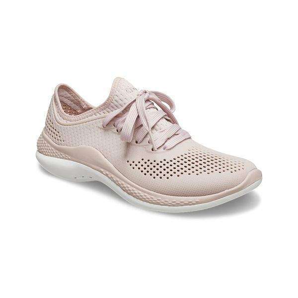 Дитячі Crocs-кросівки для дівчинки Crocs Literide 360 Pacer Pink Clay/White — фото 9