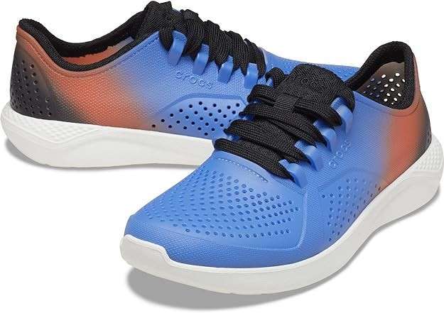 Жіночі Кросівки Crocs Пейсер Literide Pacer Lapis/Tangerine/Mulberry