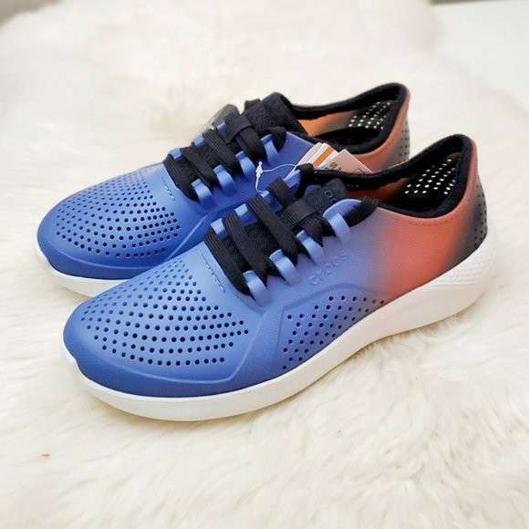 Жіночі Кросівки Crocs Пейсер Literide Pacer Lapis/Tangerine/Mulberry — фото 5