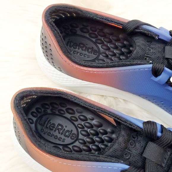 Жіночі Кросівки Crocs Пейсер Literide Pacer Lapis/Tangerine/Mulberry — фото 9