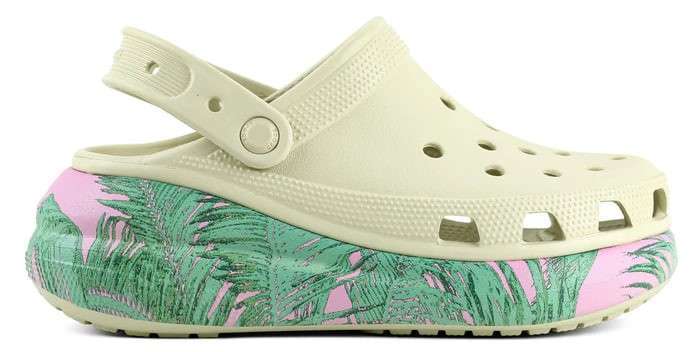 Жіночі Crocs Crush Spring Break Clog Vanilla/Multi — фото 2