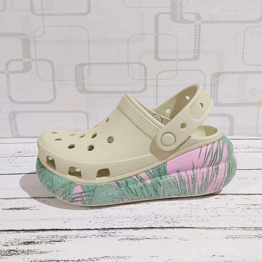 Жіночі Crocs Crush Spring Break Clog Vanilla/Multi — фото 8