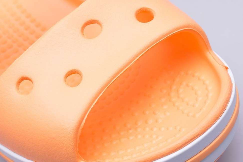 Дитячі сандалії для дівчинки Crocs Bayaband Kids Sandal Cantaloupe — фото 7