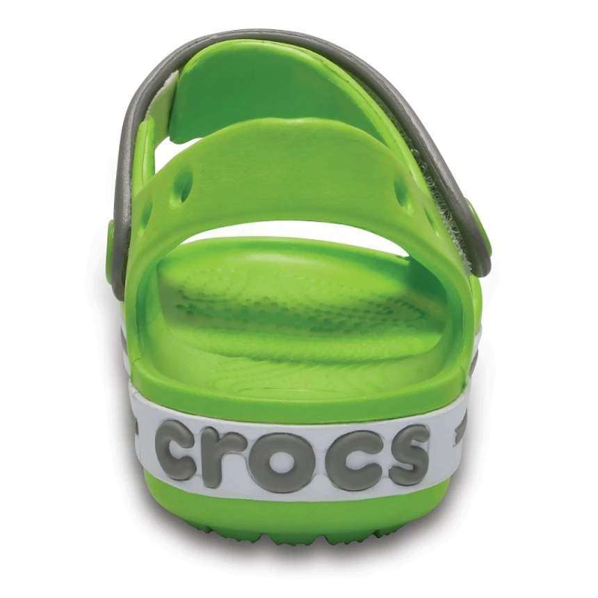 Дитячі сандалії для хлопчика Crocs Crocband Sandal Kids Volt Green/Smok — фото 5